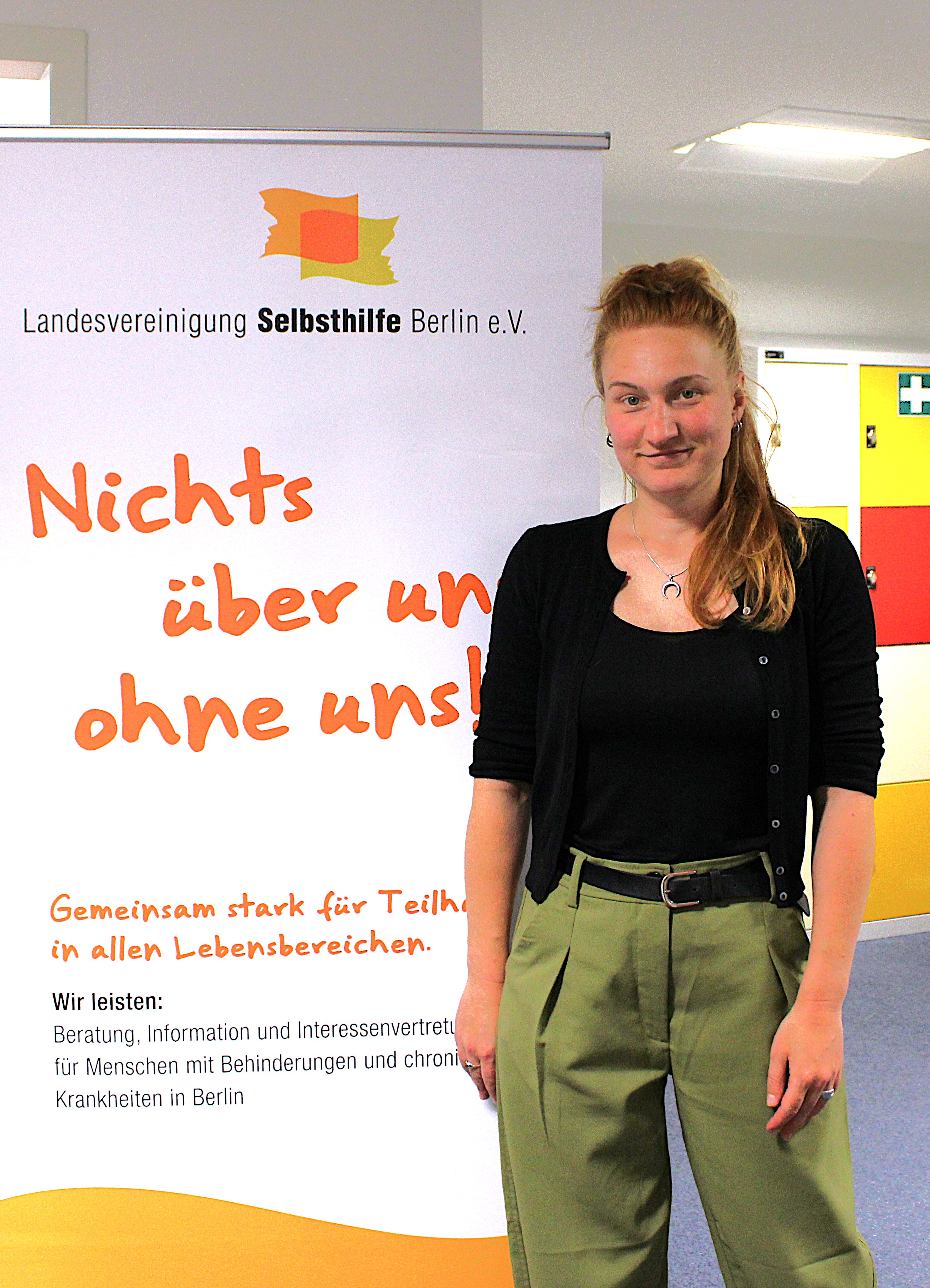 Mitarbeiterin beim Projekt Postvirale Beratung